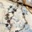 Sophie Digard | Crocheted Daisy Chain Necklace | Linen 